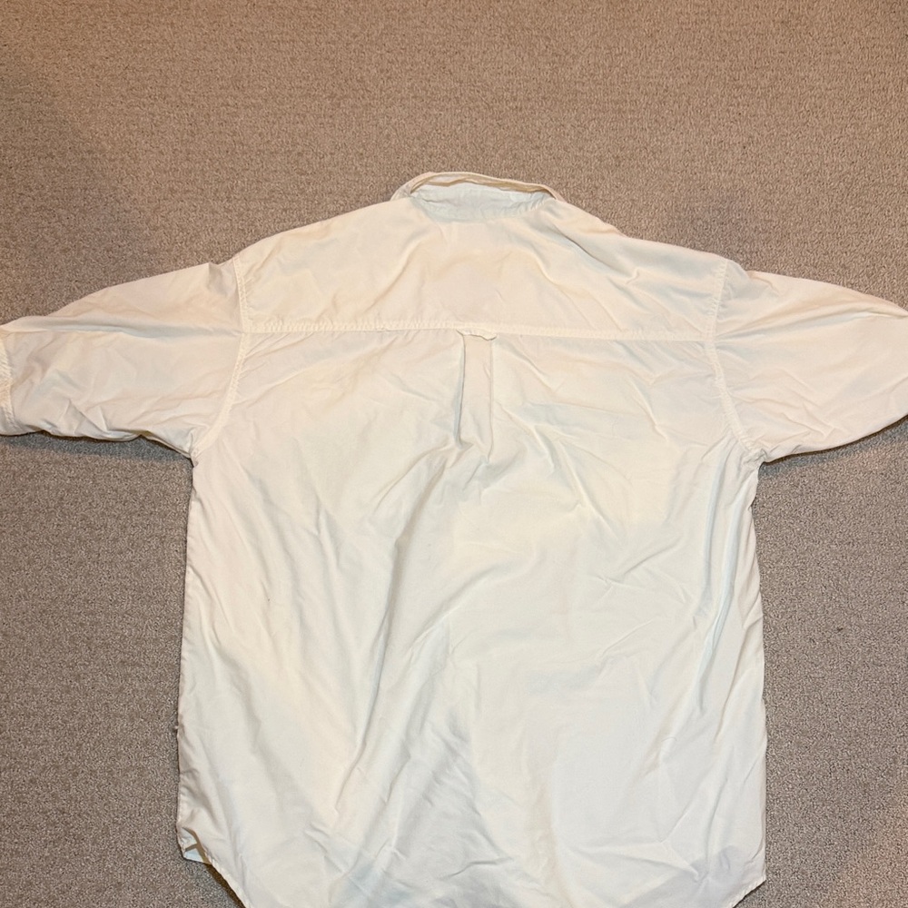 Columbia Ivory Button-Up Short Sleeve Shirt - Picture 4 of 4